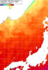 NOAA人工衛星画像:日本海, 1週間合成画像(2024/09/30～2024/10/06UTC)