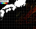 NOAA人工衛星画像:黒潮域, パス=20241006 23:26 UTC