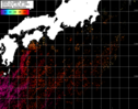 NOAA人工衛星画像:黒潮域, パス=20241007 01:05 UTC