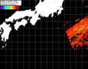 NOAA人工衛星画像:黒潮域, パス=20241008 10:25 UTC