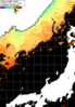 NOAA人工衛星画像:日本海, パス=20241008 01:11 UTC