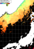 NOAA人工衛星画像:日本海, パス=20241008 01:58 UTC