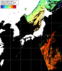 NOAA人工衛星画像:日本全域, パス=20241009 10:42 UTC