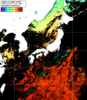 NOAA人工衛星画像:日本全域, パス=20241009 11:42 UTC