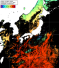 NOAA人工衛星画像:日本全域, パス=20241009 13:08 UTC