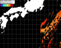 NOAA人工衛星画像:黒潮域, パス=20241008 23:19 UTC