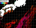 NOAA人工衛星画像:黒潮域, パス=20241009 00:23 UTC