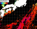 NOAA人工衛星画像:黒潮域, パス=20241009 01:45 UTC