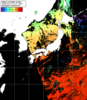 NOAA人工衛星画像:日本全域, パス=20241011 11:01 UTC