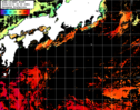 NOAA人工衛星画像:黒潮域, パス=20241011 00:33 UTC