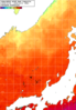 NOAA人工衛星画像:日本海, 1週間合成画像(2024/10/05～2024/10/11UTC)