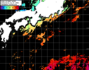 NOAA人工衛星画像:黒潮域, パス=20241012 01:07 UTC