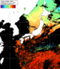 NOAA人工衛星画像:日本全域, パス=20241013 11:31 UTC