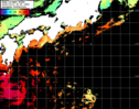 NOAA人工衛星画像:黒潮域, パス=20241013 02:35 UTC