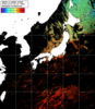 NOAA人工衛星画像:日本全域, パス=20241014 00:20 UTC