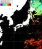 NOAA人工衛星画像:日本全域, パス=20241014 00:43 UTC