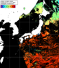 NOAA人工衛星画像:日本全域, パス=20241014 11:19 UTC