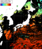 NOAA人工衛星画像:日本全域, パス=20241014 11:38 UTC