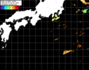 NOAA人工衛星画像:黒潮域, パス=20241014 00:43 UTC