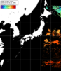 NOAA人工衛星画像:日本全域, パス=20241015 00:31 UTC