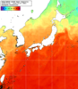 NOAA人工衛星画像:日本全域, 1週間合成画像(2024/10/09～2024/10/15UTC)