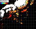 NOAA人工衛星画像:黒潮域, パス=20241015 01:25 UTC