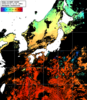 NOAA人工衛星画像:日本全域, パス=20241016 13:20 UTC