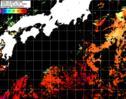 NOAA人工衛星画像:黒潮域, パス=20241016 01:57 UTC