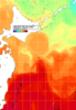 NOAA人工衛星画像:親潮域, 1週間合成画像(2024/10/10～2024/10/16UTC)