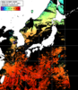 NOAA人工衛星画像:日本全域, パス=20241017 12:23 UTC