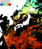 NOAA人工衛星画像:日本全域, パス=20241017 13:07 UTC