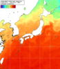 NOAA人工衛星画像:日本全域, 1週間合成画像(2024/10/11～2024/10/17UTC)