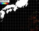 NOAA人工衛星画像:黒潮域, パス=20241016 23:18 UTC