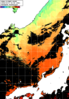 NOAA人工衛星画像:日本海, パス=20241017 00:59 UTC