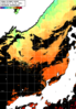 NOAA人工衛星画像:日本海, パス=20241017 01:44 UTC