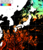NOAA人工衛星画像:日本全域, パス=20241018 00:47 UTC