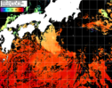 NOAA人工衛星画像:黒潮域, パス=20241018 11:56 UTC