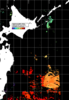 NOAA人工衛星画像:親潮域, パス=20241018 11:56 UTC