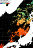 NOAA人工衛星画像:日本海, パス=20241018 00:47 UTC