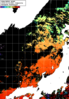 NOAA人工衛星画像:日本海, 1日合成画像(2024/10/18UTC)