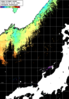 NOAA人工衛星画像:日本海, パス=20241019 12:42 UTC