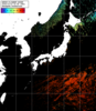 NOAA人工衛星画像:日本全域, パス=20241019 23:55 UTC