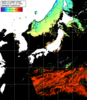 NOAA人工衛星画像:日本全域, パス=20241020 11:14 UTC
