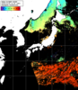 NOAA人工衛星画像:日本全域, パス=20241020 12:29 UTC