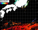 NOAA人工衛星画像:黒潮域, パス=20241020 11:14 UTC