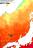 NOAA人工衛星画像:日本海, 1週間合成画像(2024/10/14～2024/10/20UTC)