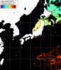 NOAA人工衛星画像:日本全域, パス=20241021 00:54 UTC