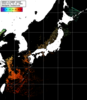 NOAA人工衛星画像:日本全域, パス=20241021 01:15 UTC