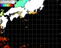 NOAA人工衛星画像:黒潮域, パス=20241021 02:35 UTC