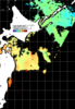 NOAA人工衛星画像:親潮域, パス=20241021 02:35 UTC